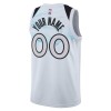 Canotte Uomo Minnesota Timberwolves Personalizzate Nike 2024-25 City Edition Bianco Swingman
